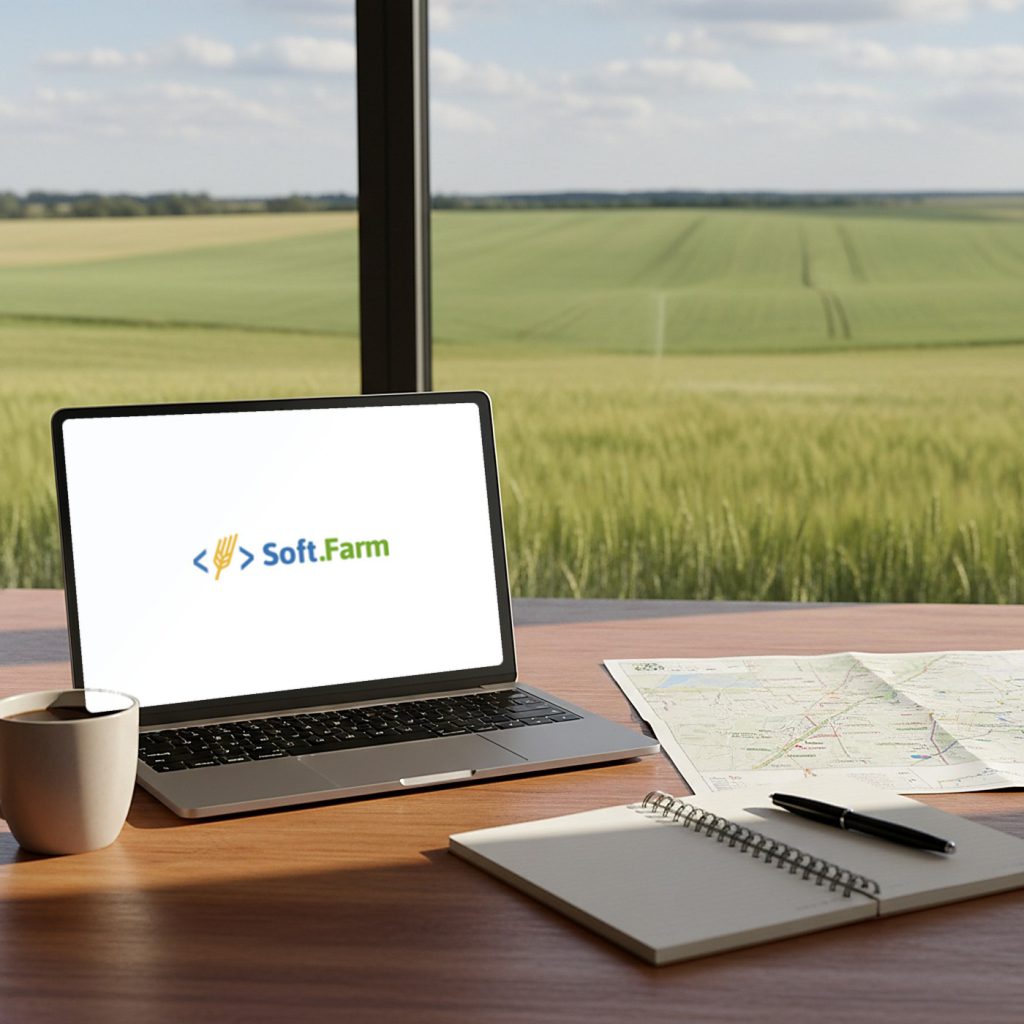 Екран Soft.Farm на ноутбуці